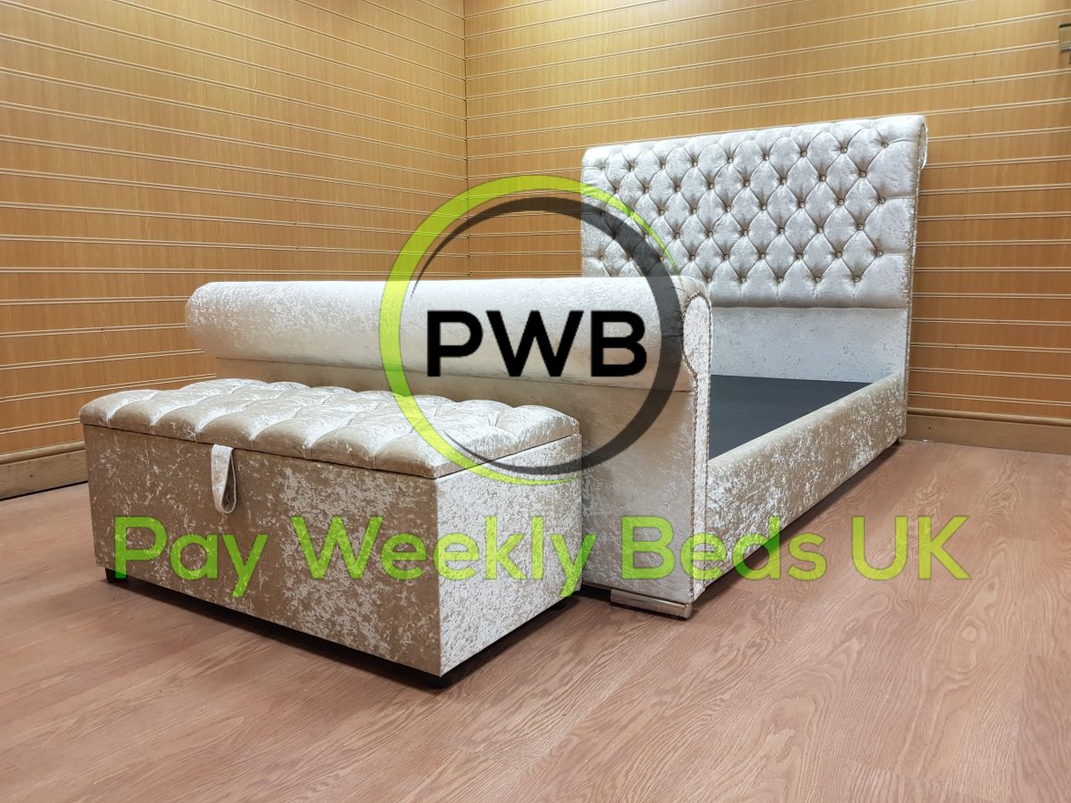 Pay Weekly Sleigh Beds Bespoke Handmade Sleigh Beds On Finance